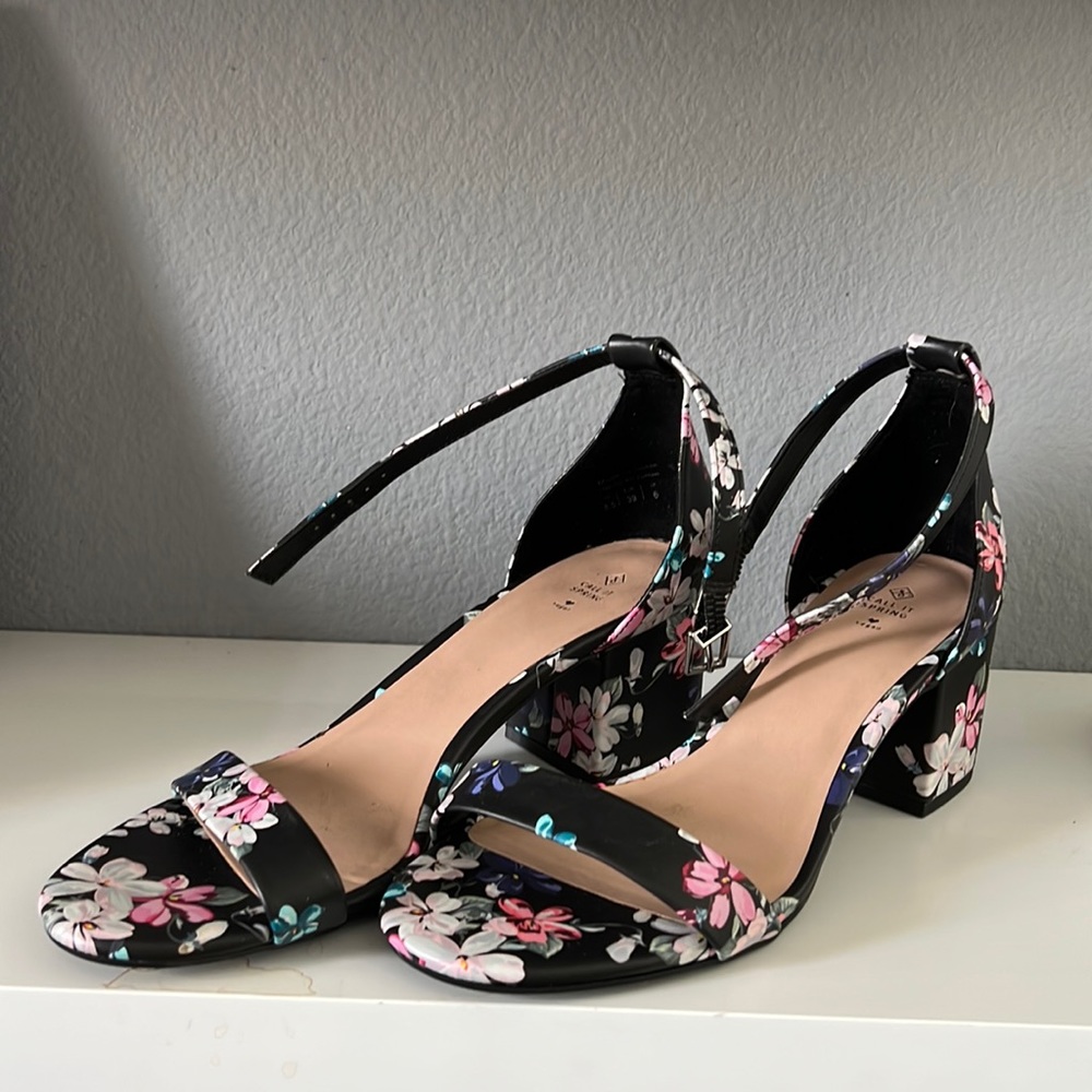 Call It Spring Flower Heels - image 1